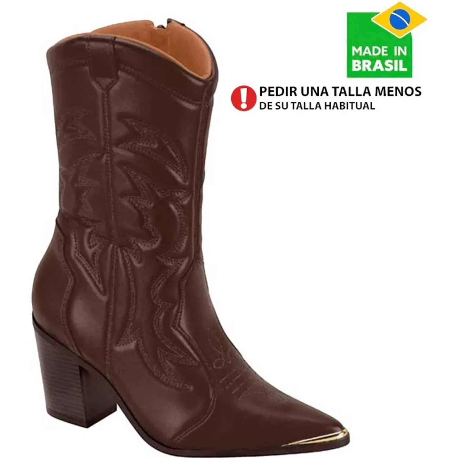 VIZZANO Botin Vizzano Vestir Mujer 3113.101 color café | Platanitos