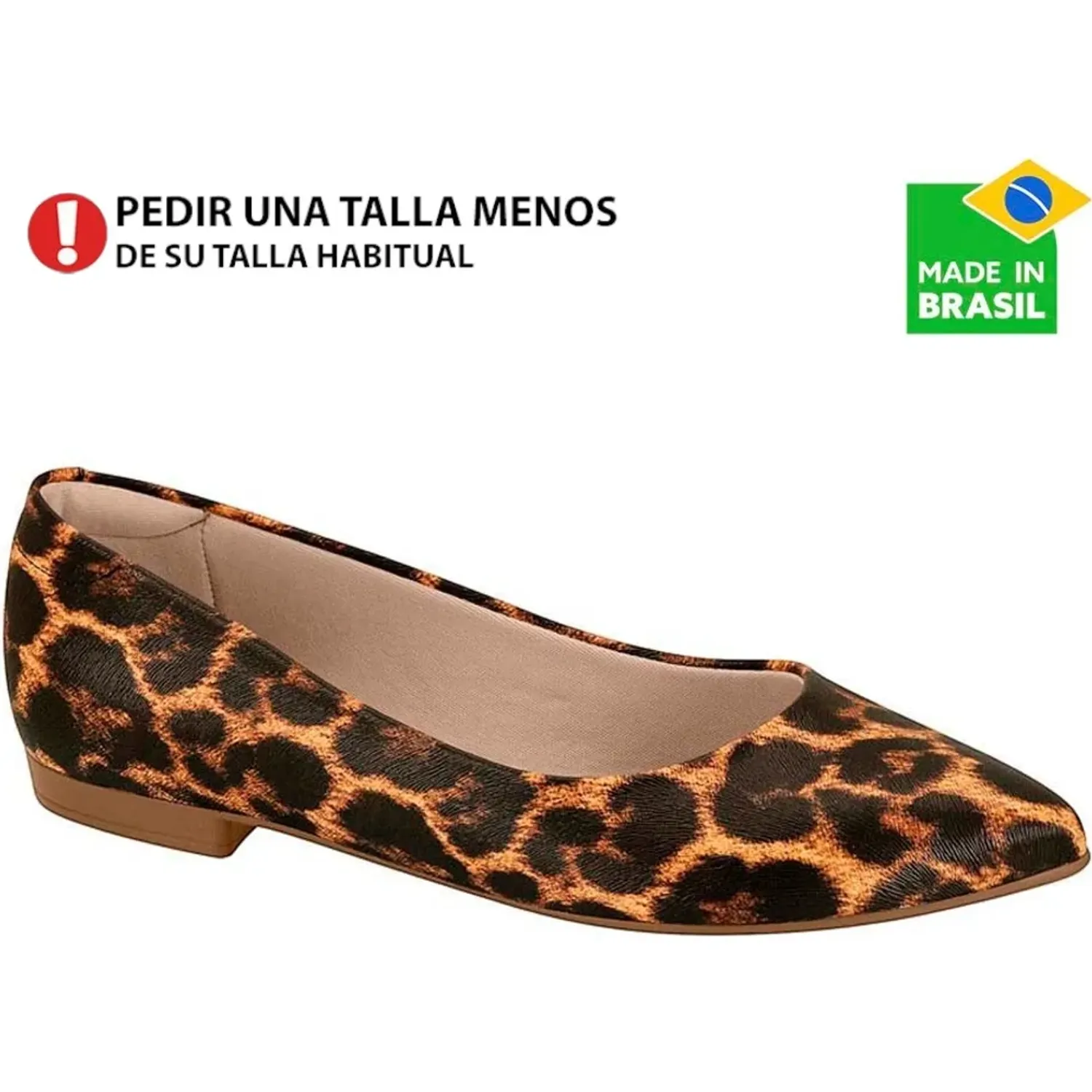 Ballerina Beira Rio Mujer 4136.1002 color camel | Platanitos