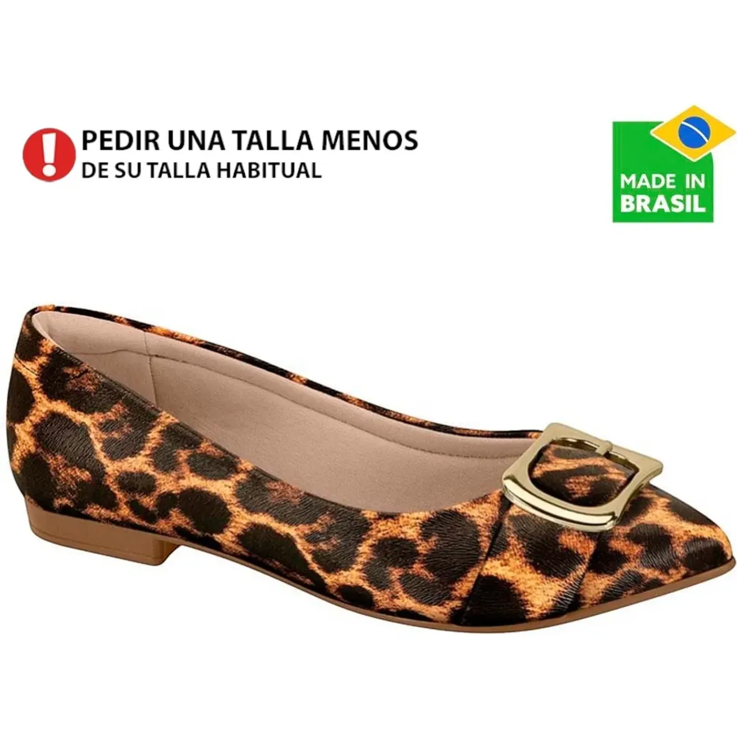 Ballerina Beira Rio Mujer 4136.1003 color camel | Platanitos