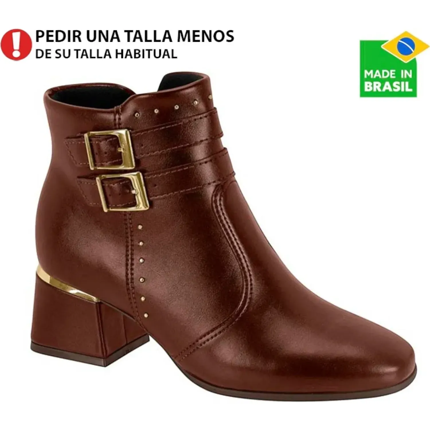 Botin Modare Vestir Mujer 7082.108. color café | Platanitos