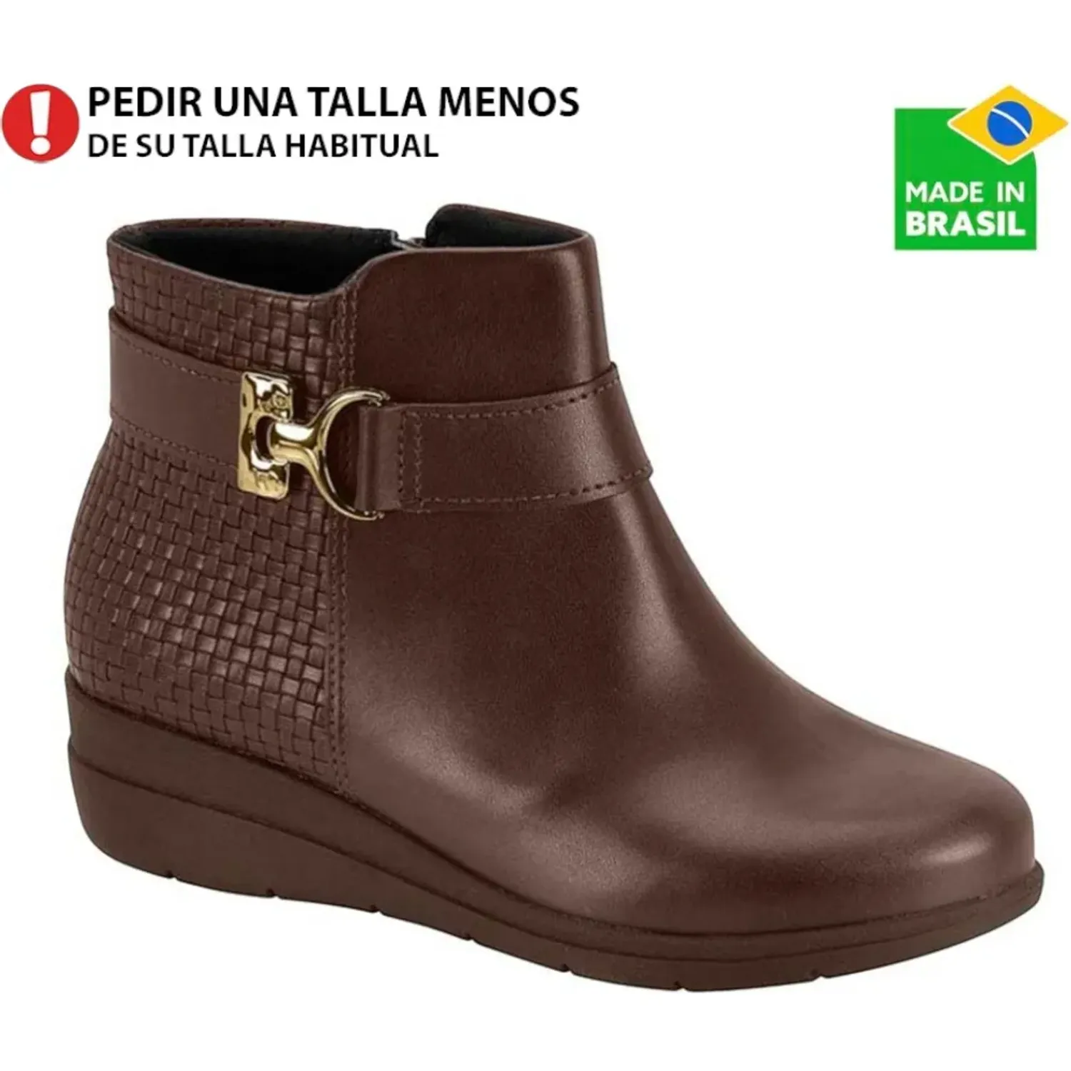 Botin Modare Mujer 7085.104. color café | Platanitos