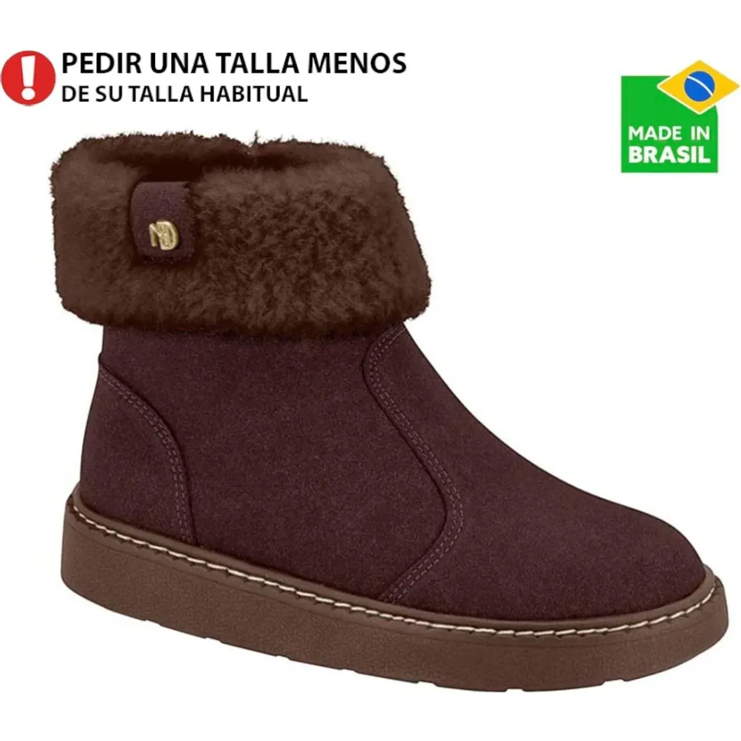 Botin Modare Mujer 7088.102. color cacao | Platanitos