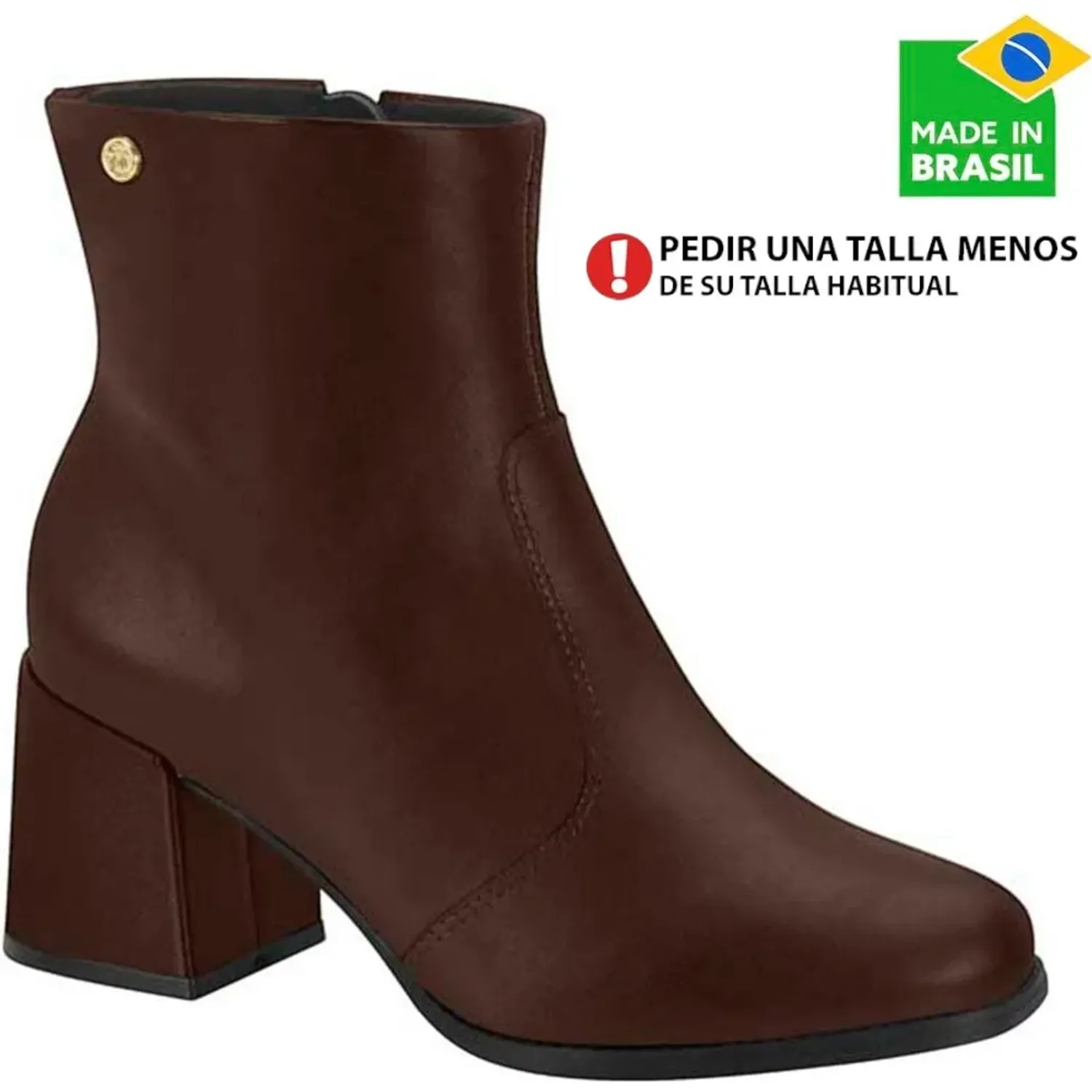 Botin Moleca Vestir Mujer 5352.100. color café | Platanitos