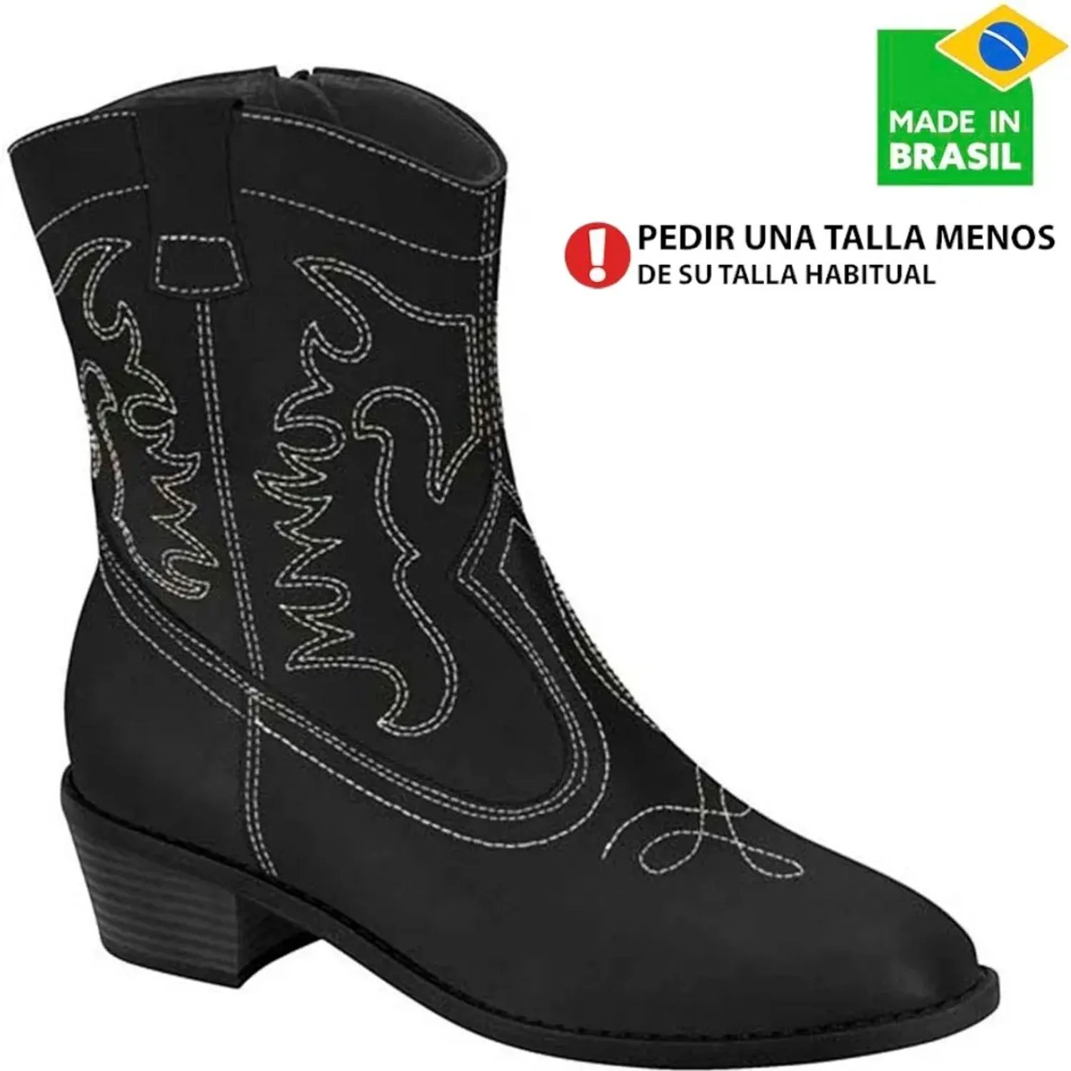 Botin Moleca Vestir Mujer 5353.201. color negro | Platanitos