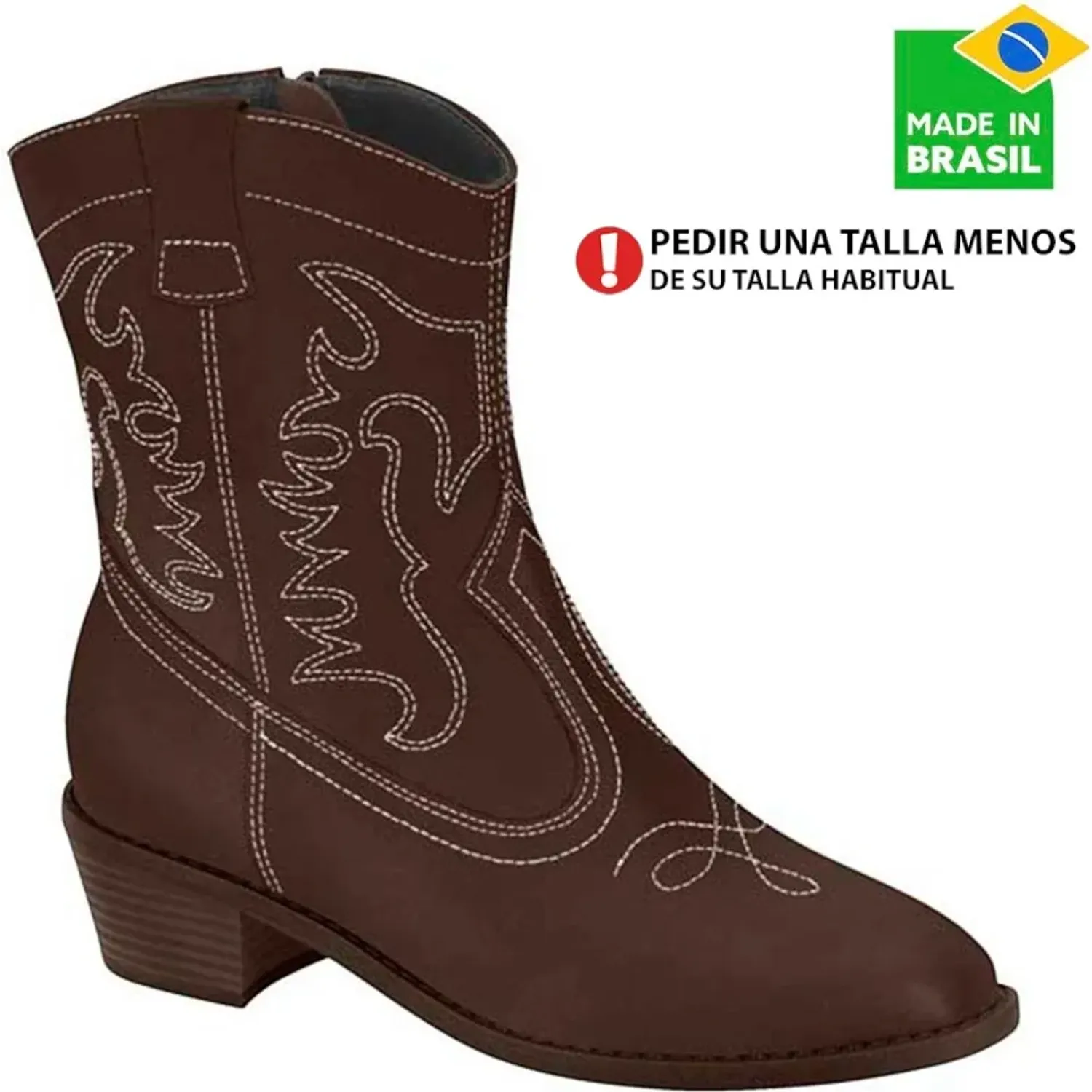 Botin Moleca Vestir Mujer 5353.201. color café | Platanitos