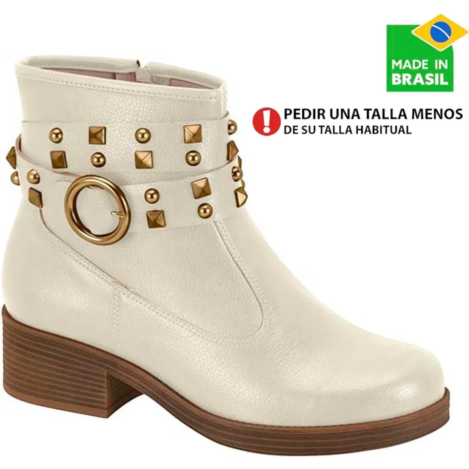 Botin Moleca Vestir Mujer 5354.201. color blanco | Platanitos