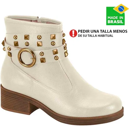 Botin Moleca Vestir Mujer 5354.201. color blanco | Platanitos