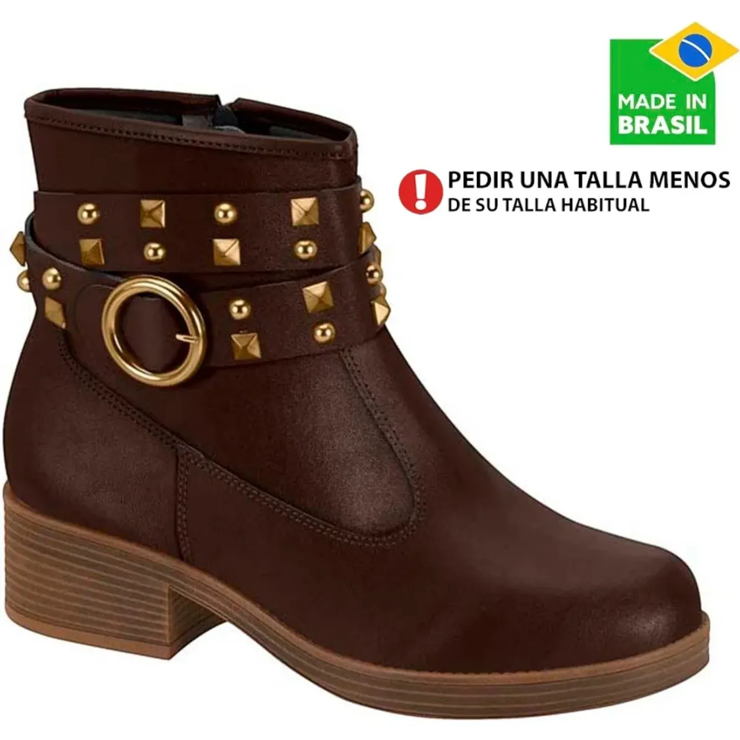 Botin Moleca Vestir Mujer 5354.201. color café | Platanitos