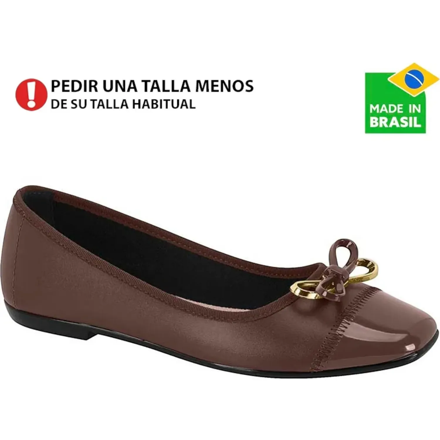 Ballerina Moleca Mujer 5729.140. color chocolate | Platanitos