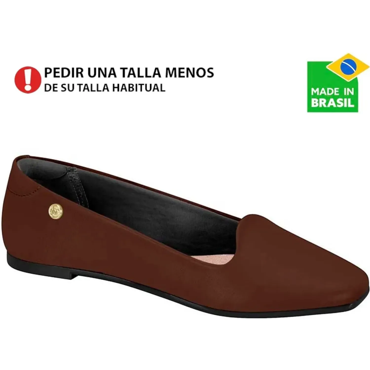 Ballerina Moleca Mujer 5824.100. color chocolate | Platanitos
