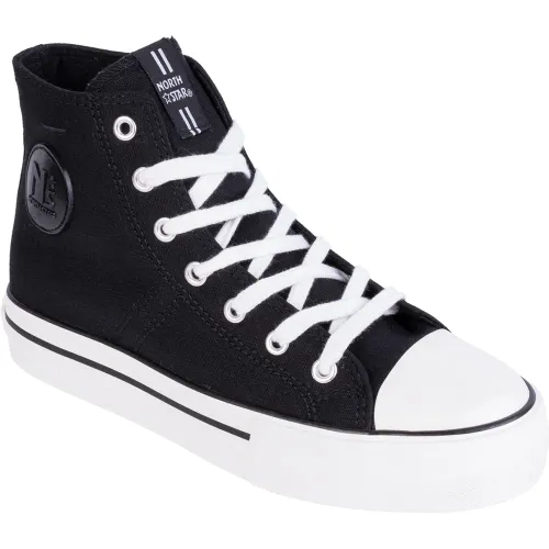 North Star Negro de Mujer modelo Zapatillas Urbanas Mujer High Las Vegas negros textiles mujer 2026021122383085039 Textil Caucho