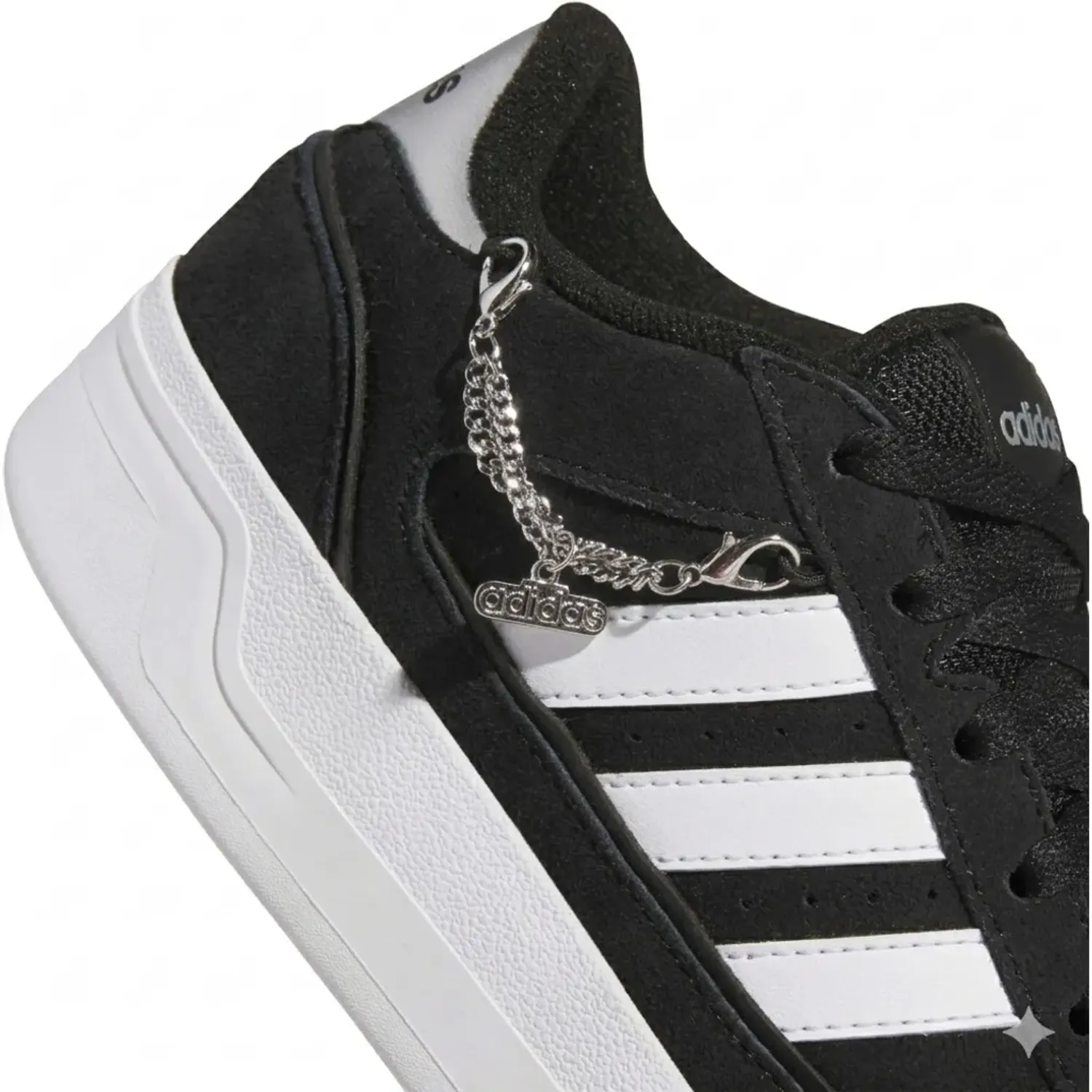 Zapatillas Adidas Urbanas Mujer Break Start Bold W color negro / blanco | Platanitos