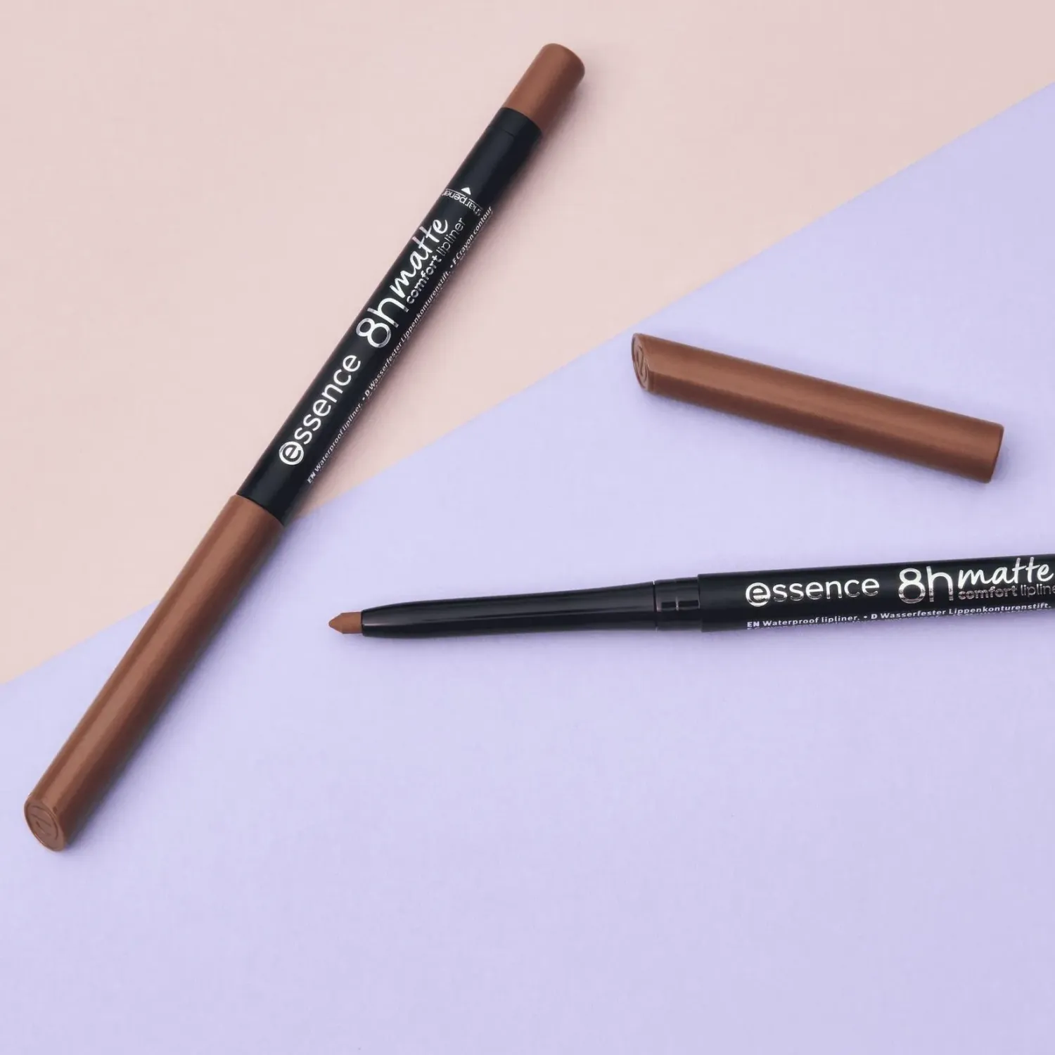 ESSENCE Delineador Essence De Labios 8h Matte Comfort Perfilador De Labios color cinnamon spice | Platanitos