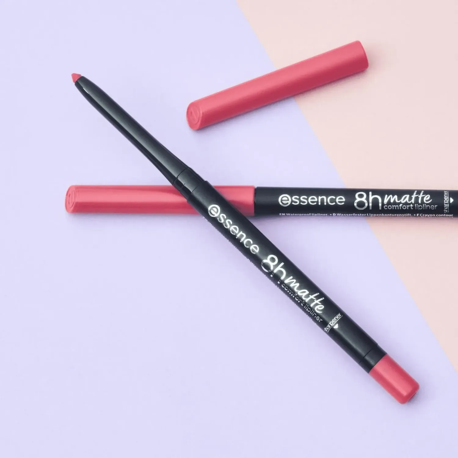 ESSENCE Delineador Essence De Labios 8h Matte Comfort Perfilador De Labios color pink blush | Platanitos