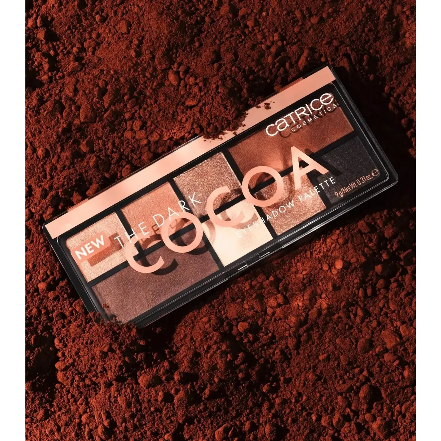 Paleta Catrice De Sombras The Dark Cocoa color multi | Platanitos