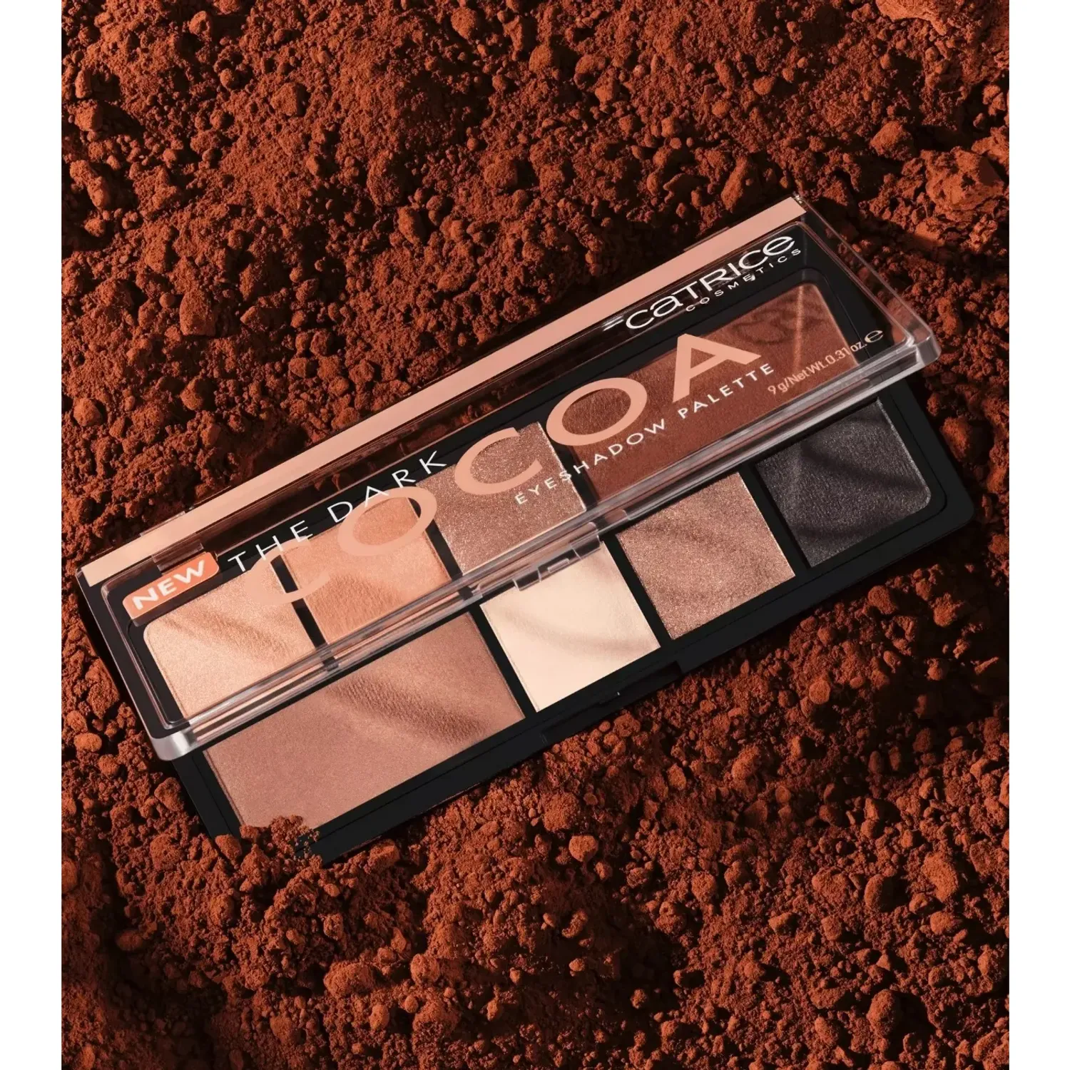 Paleta Catrice De Sombras The Dark Cocoa color multi | Platanitos
