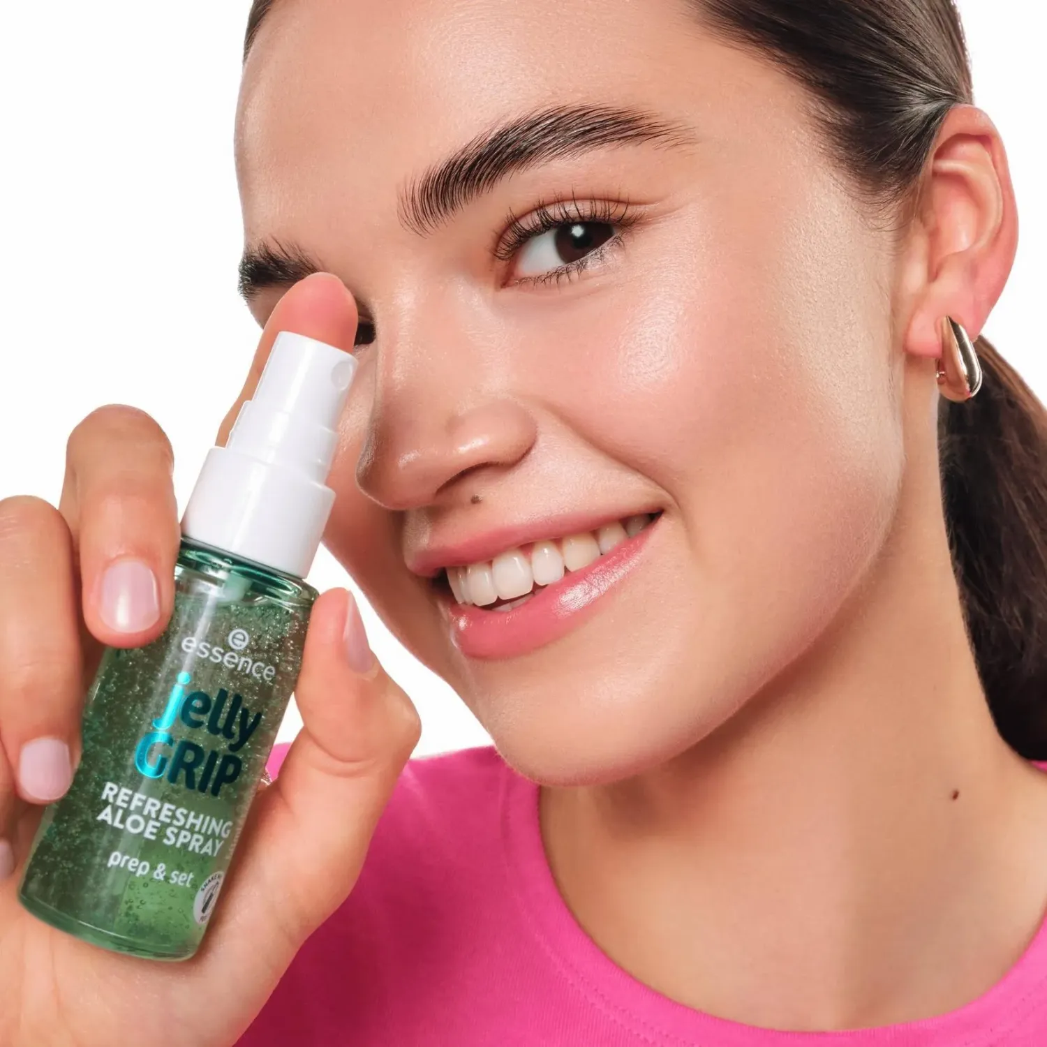 ESSENCE Primer Essence De Rostro Spray Jelly Grip Refreshing Aloe Spray color transparente | Platanitos