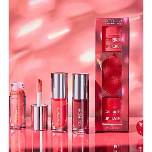 CATRICE Set De Cuidado Labial Eternal Red Lip Care Set