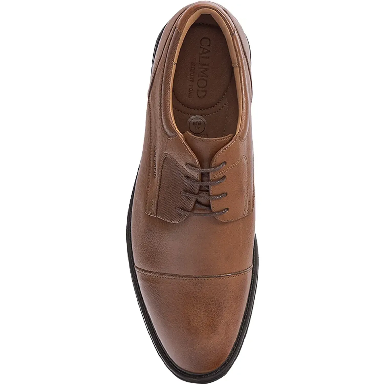 Zapato Calimod Vestir Hombre Vk6002 color tan | Platanitos