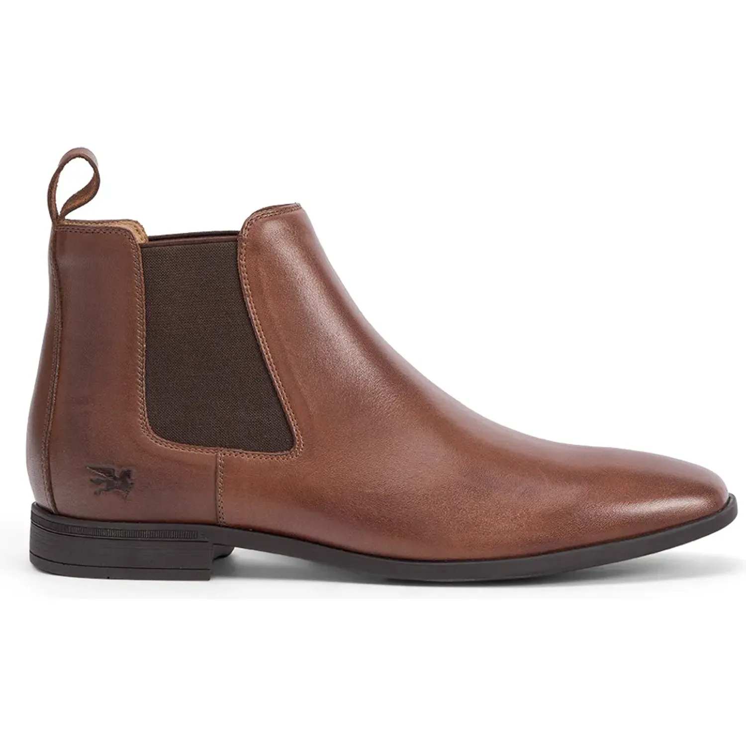 Zapato Calimod Botin Vestir Hombre 1vk400 color cogñac | Platanitos