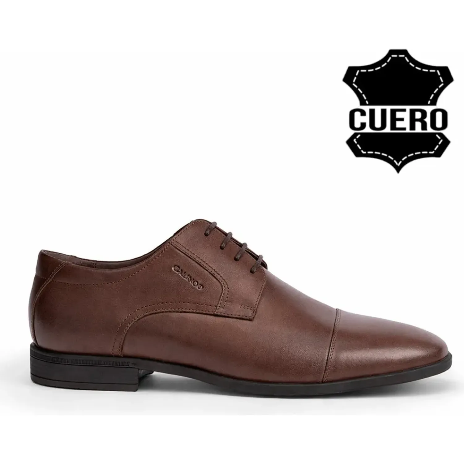 Zapato Calimod Vestir Hombre 1vk300 color nutria | Platanitos