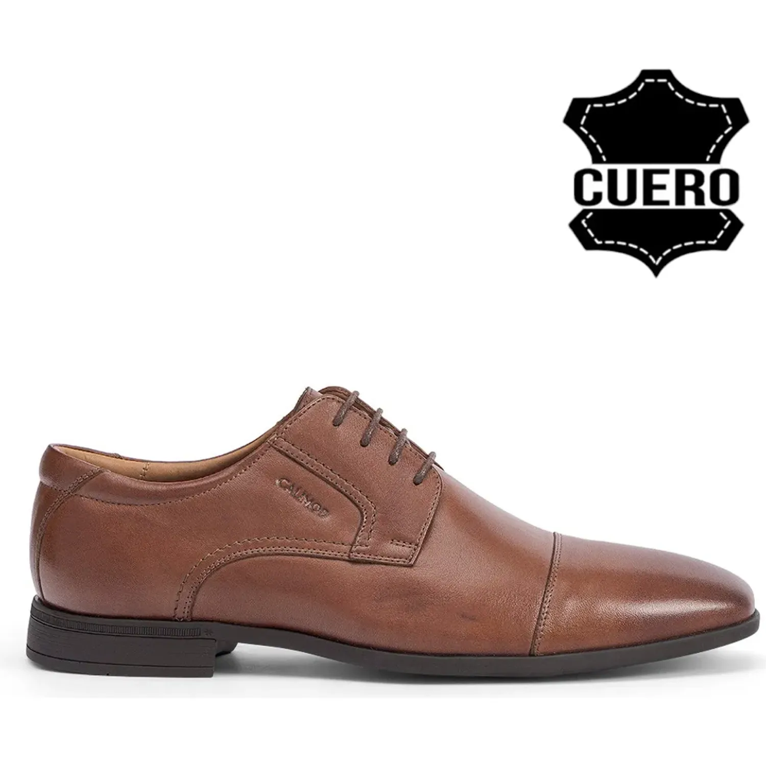 Zapato Calimod Vestir Hombre 1vk300 color cogñac | Platanitos