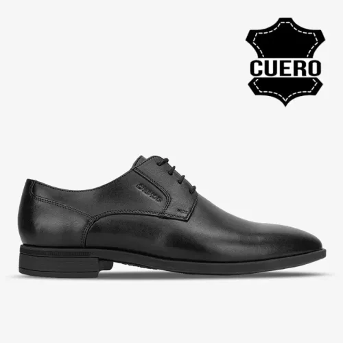 Zapato Calimod Vestir Hombre 1vk300 color negro | Platanitos
