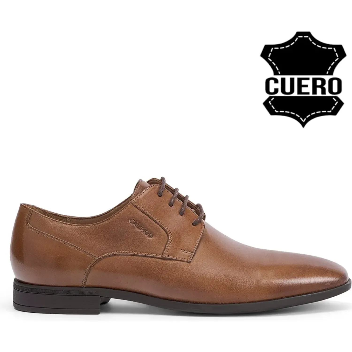 Zapato Calimod Vestir Hombre 1vk300 color tan | Platanitos