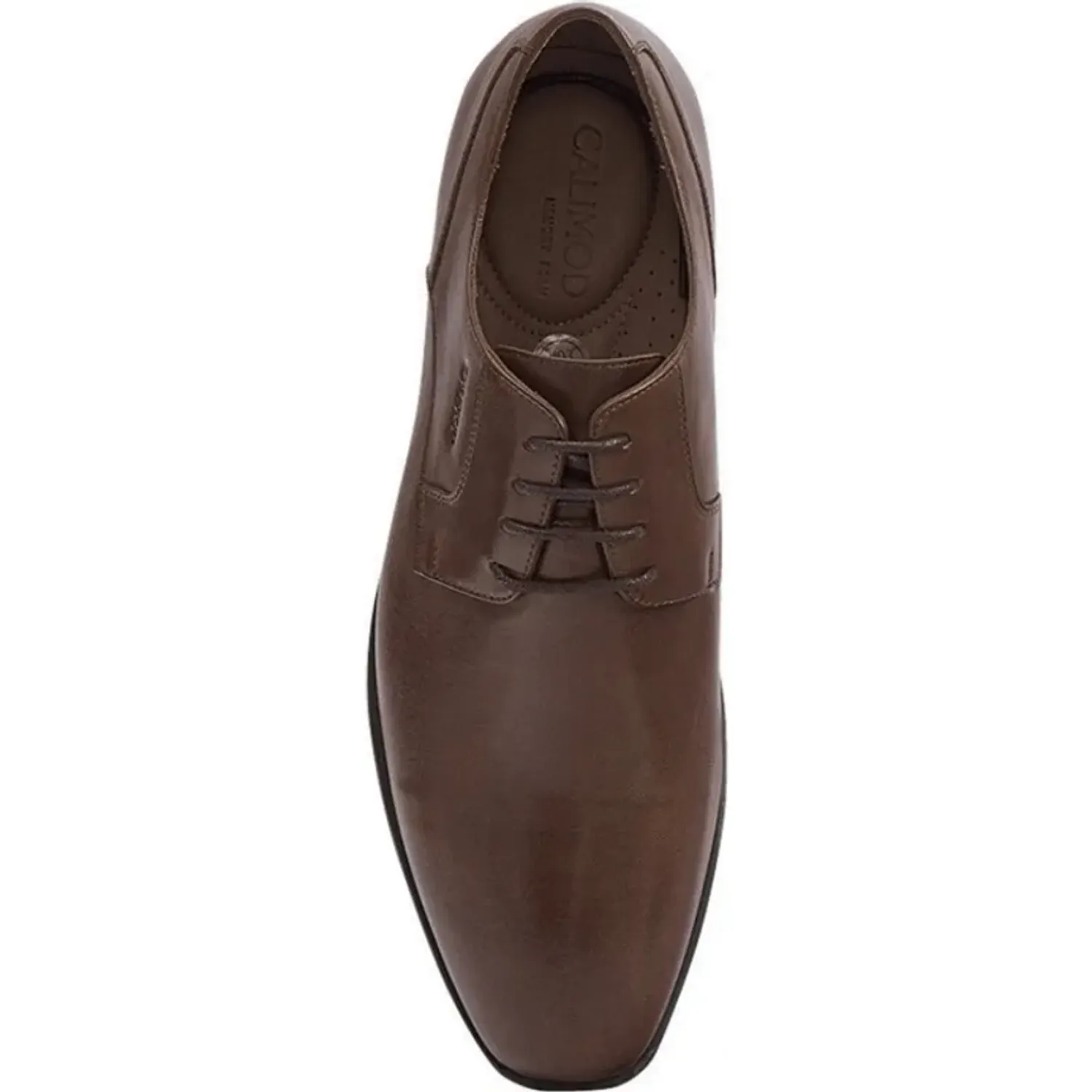 Zapato Calimod Vestir Hombre 1vk300 color nutria | Platanitos