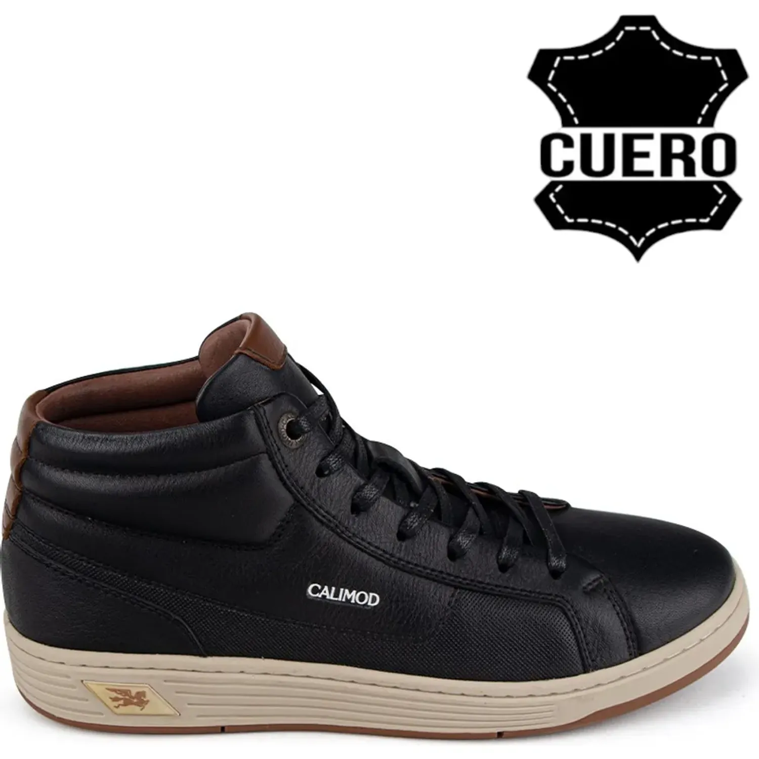 Calimod Zapato Calimod Botin Casual Hombre 1ujj00 color negro | Platanitos