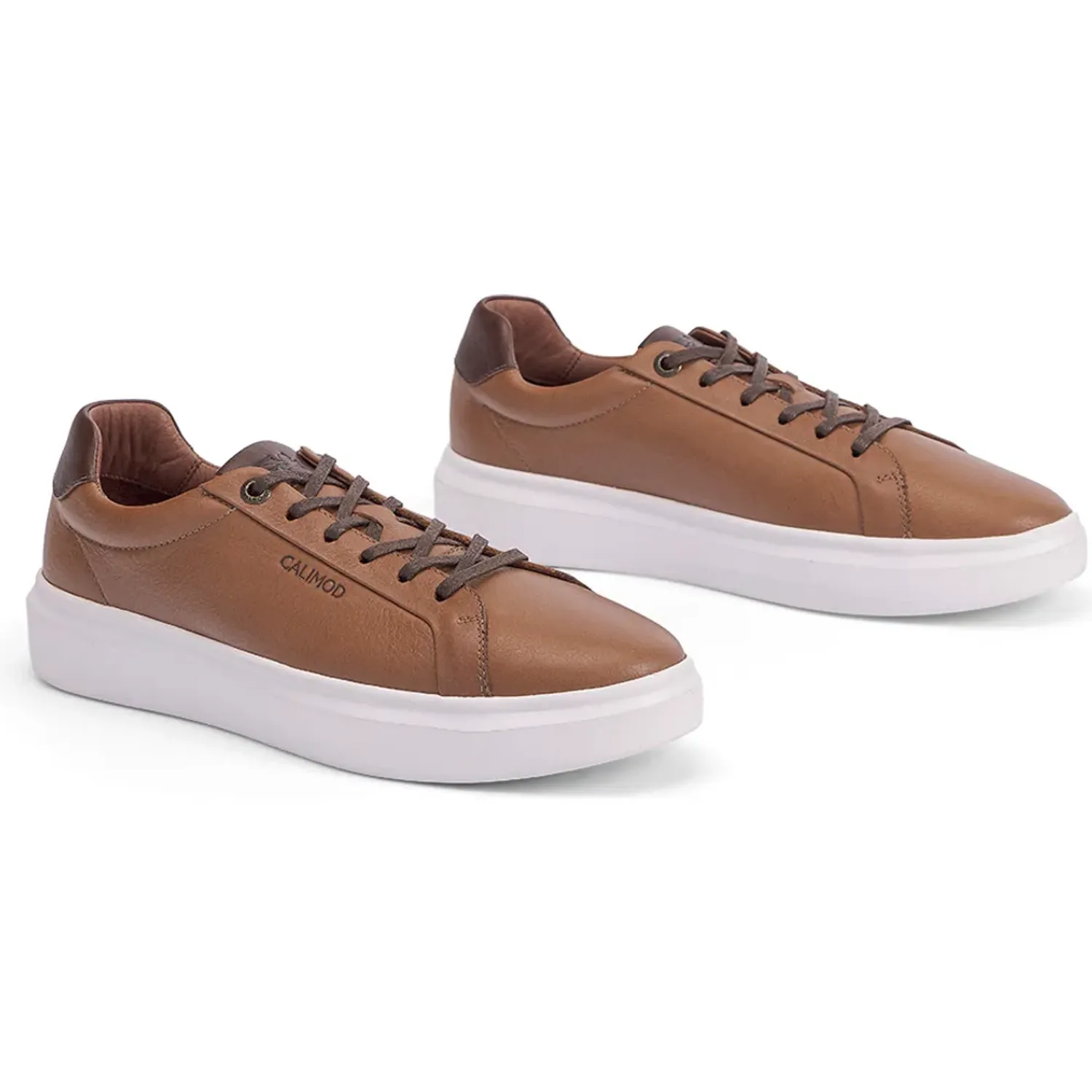 Zapatilla Calimod Casual Hombre 1uji00 color tan | Platanitos