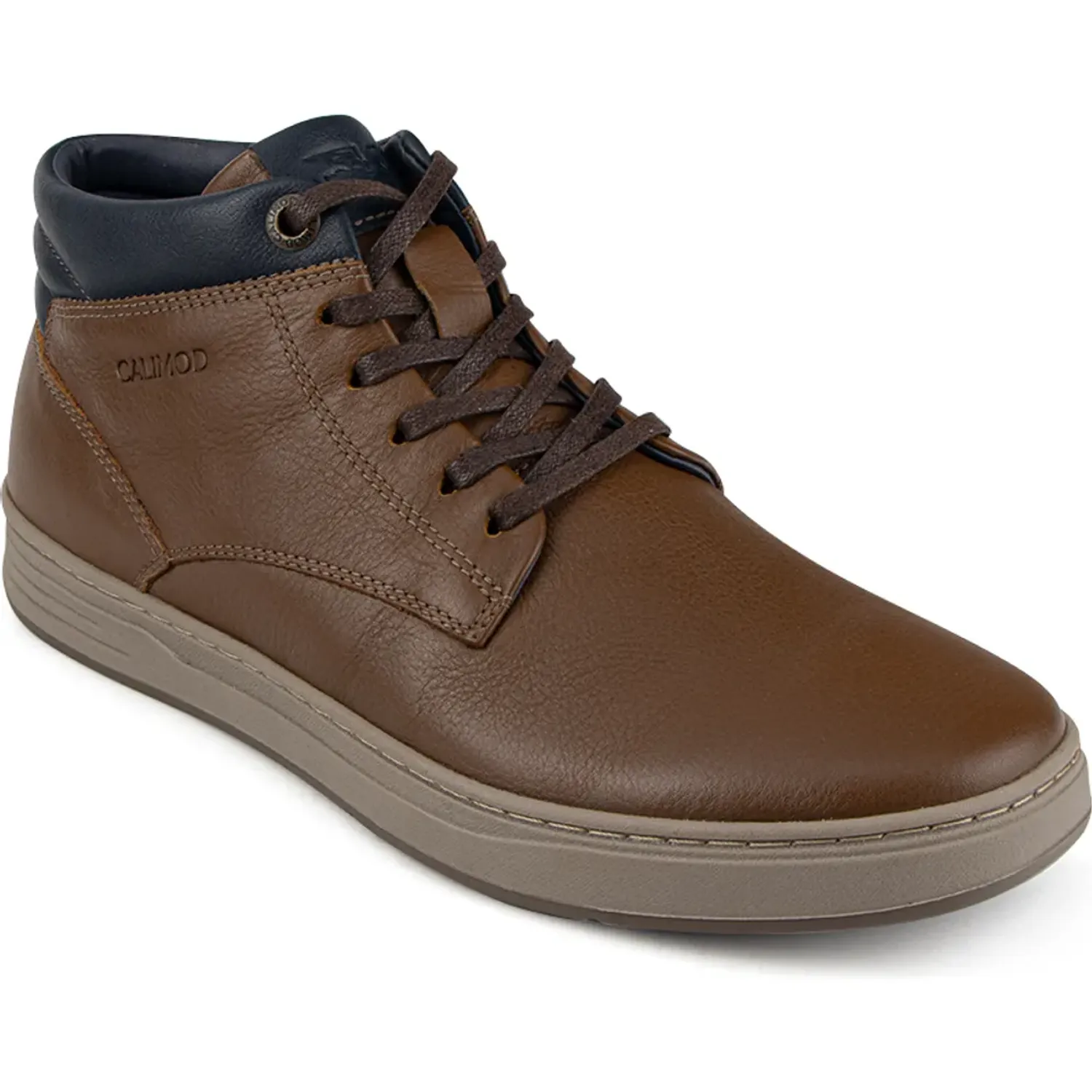Calimod Zapato Calimod Botin Casual Hombre 1uee00 color tan | Platanitos