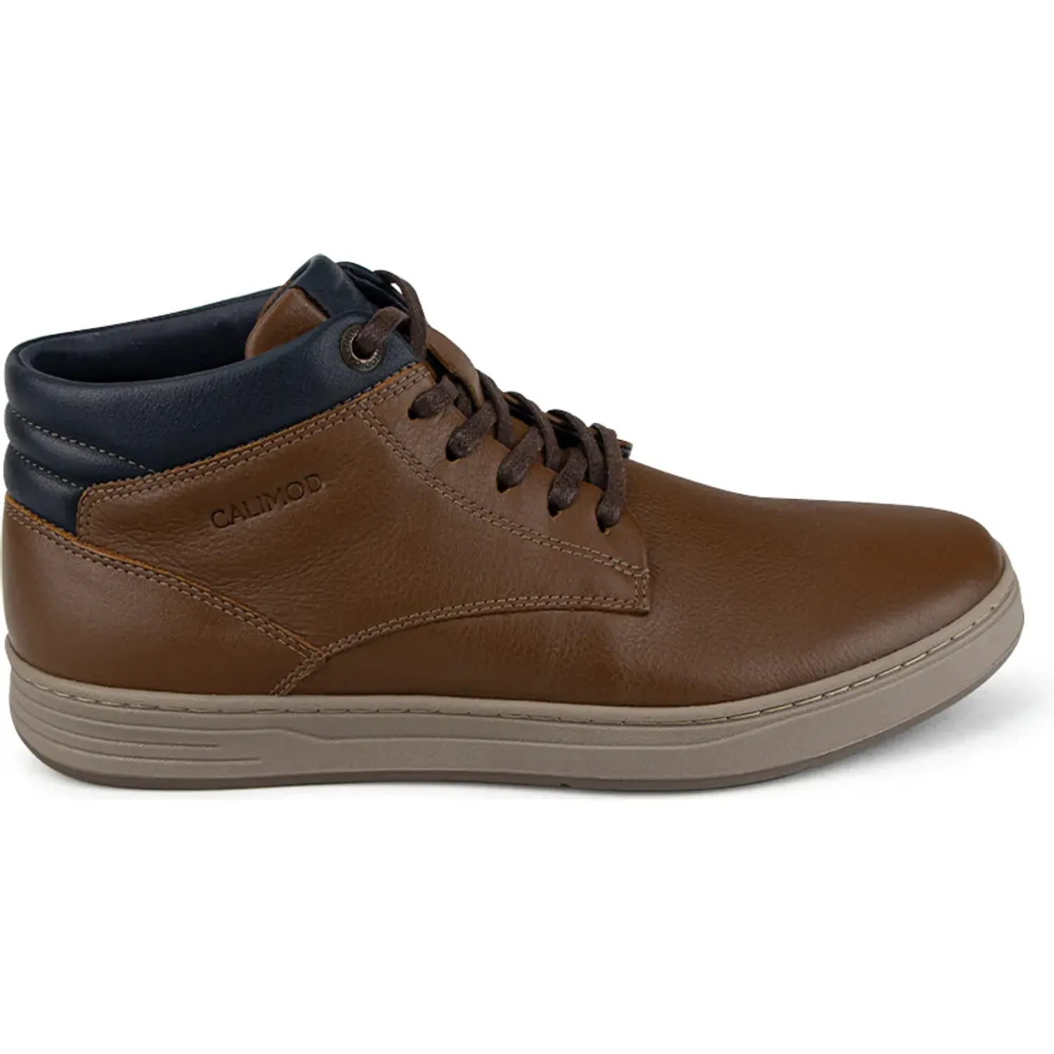 Calimod Zapato Calimod Botin Casual Hombre 1uee00 color tan | Platanitos