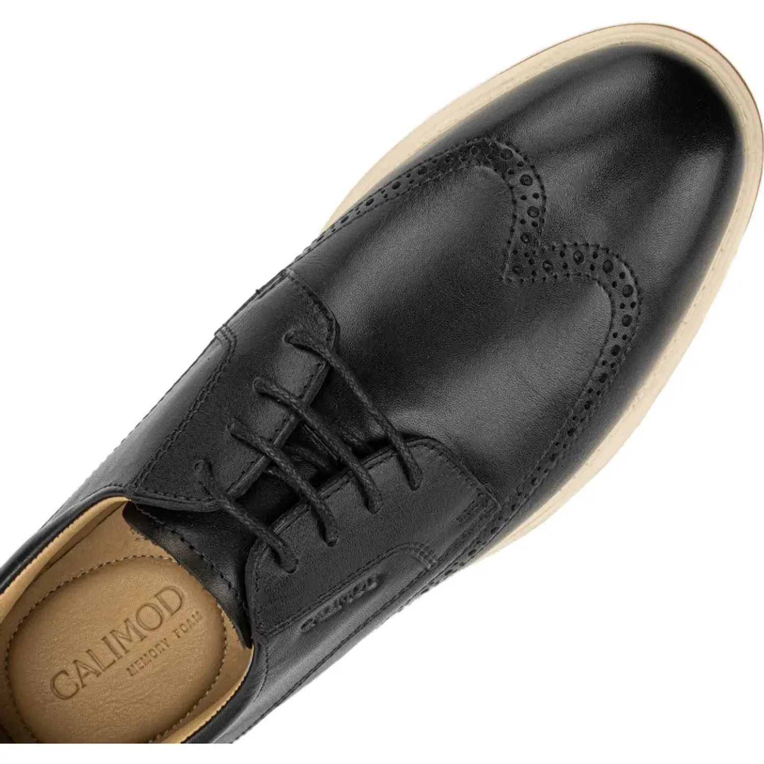 Zapato Calimod Casual Hombre 1cp600 color negro | Platanitos