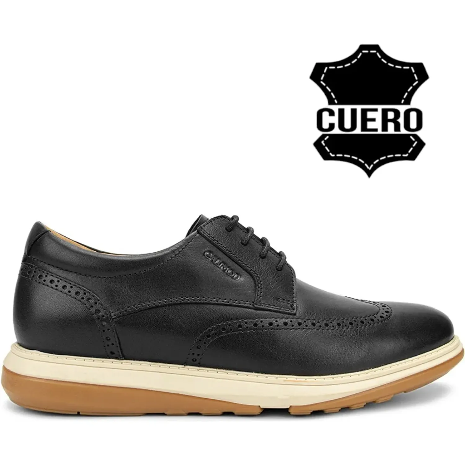 Zapato Calimod Casual Hombre 1cp600 color negro | Platanitos