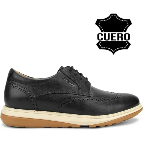 Hombre Calimod Negro Zapato Casual Hombre 1cp600