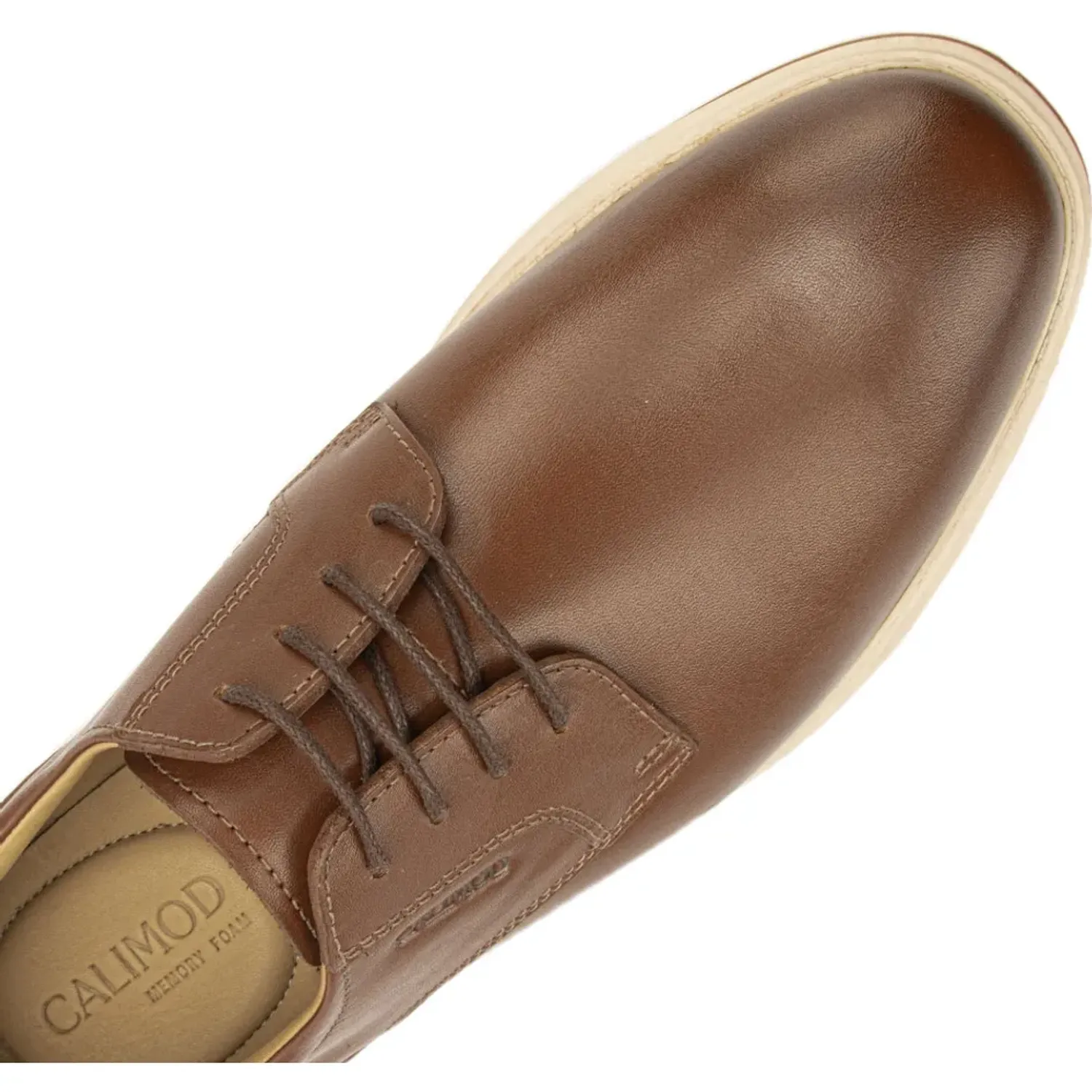 Zapato Calimod Casual Hombre 1cp600 color cogñac | Platanitos