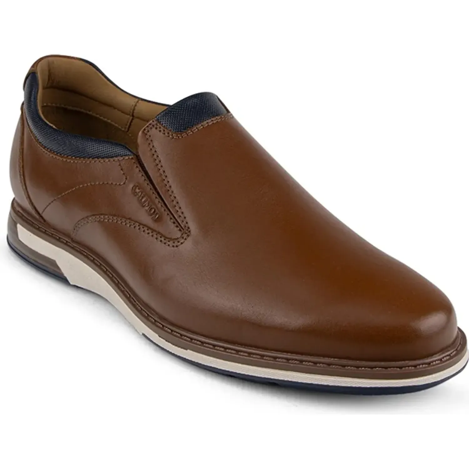 Zapato Calimod Casual Hombre 1cp500 color cogñac | Platanitos