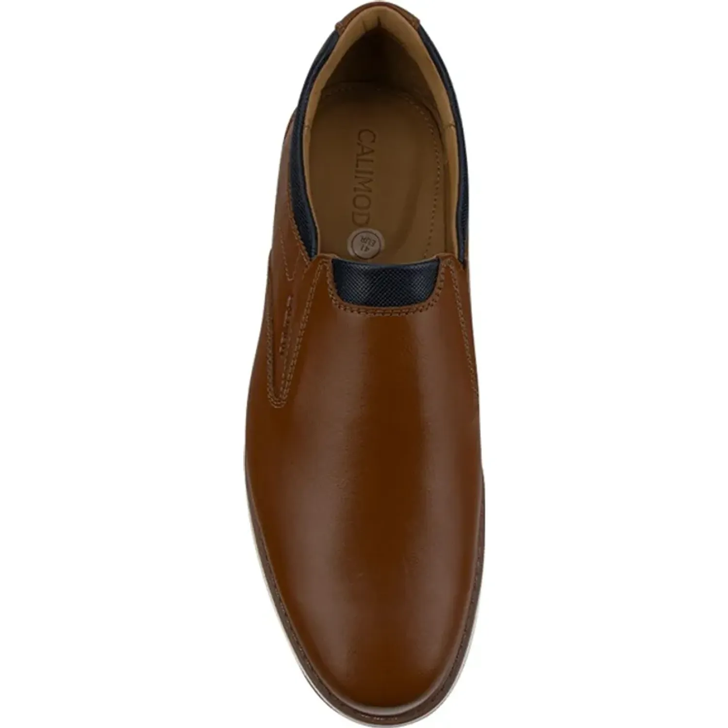 Zapato Calimod Casual Hombre 1cp500 color cogñac | Platanitos