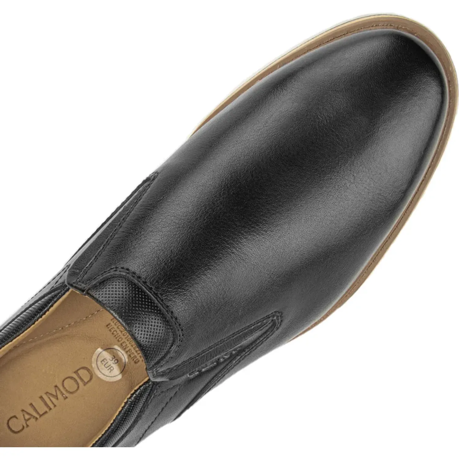 Zapato Calimod Casual Hombre 1cp500 color negro | Platanitos