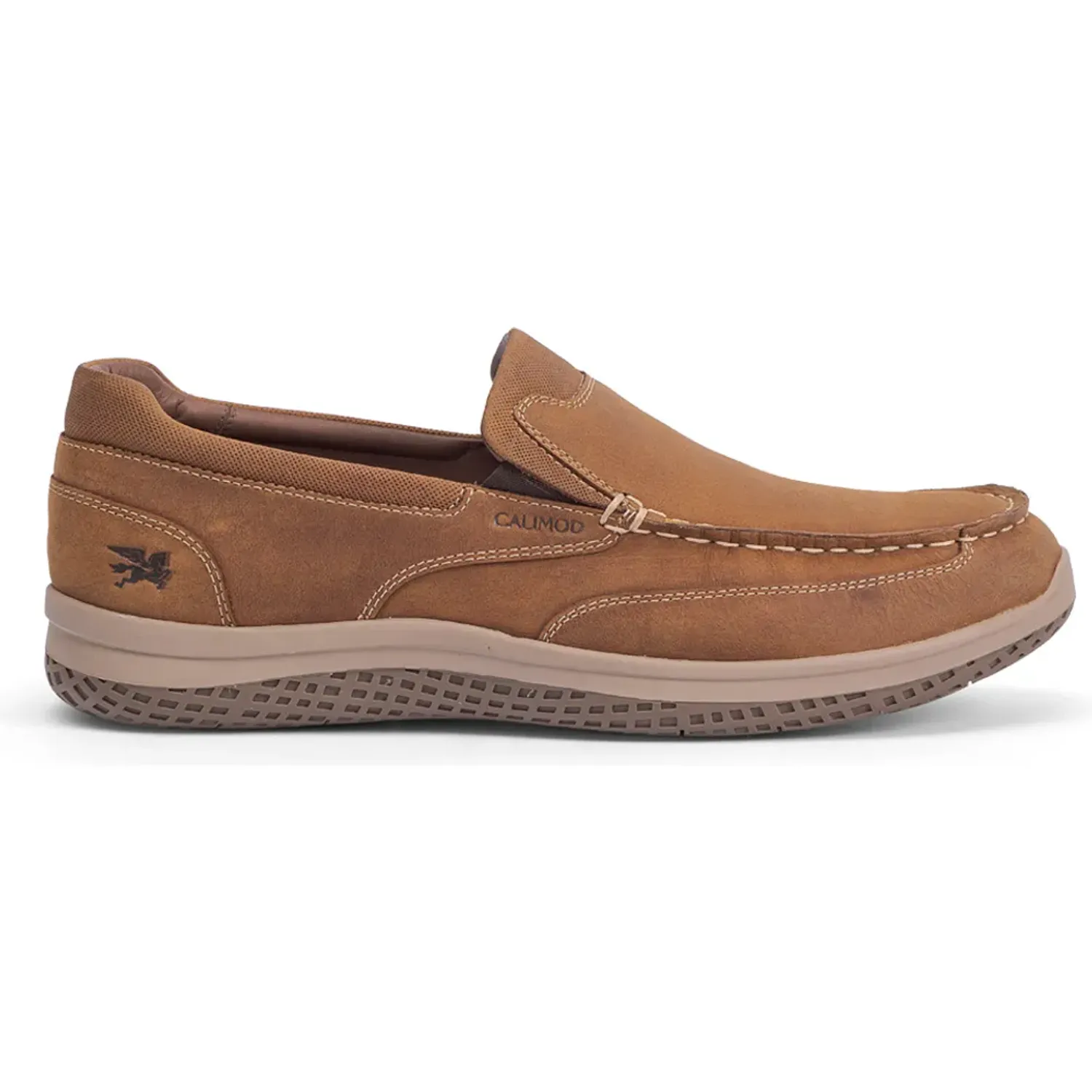 Zapato Calimod Casual Hombre 1cp100 color habano | Platanitos
