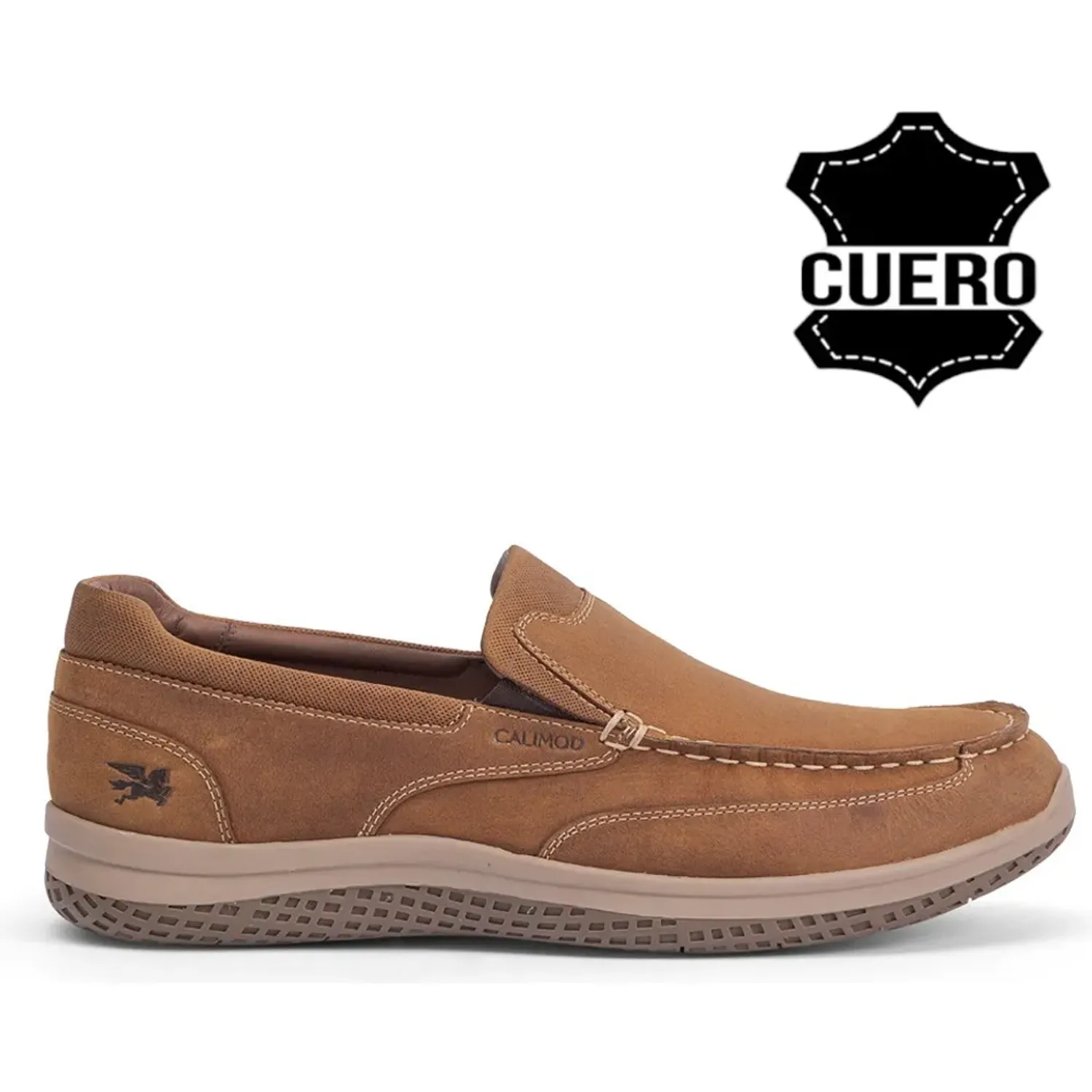 Zapato Calimod Casual Hombre 1cp100 color habano | Platanitos
