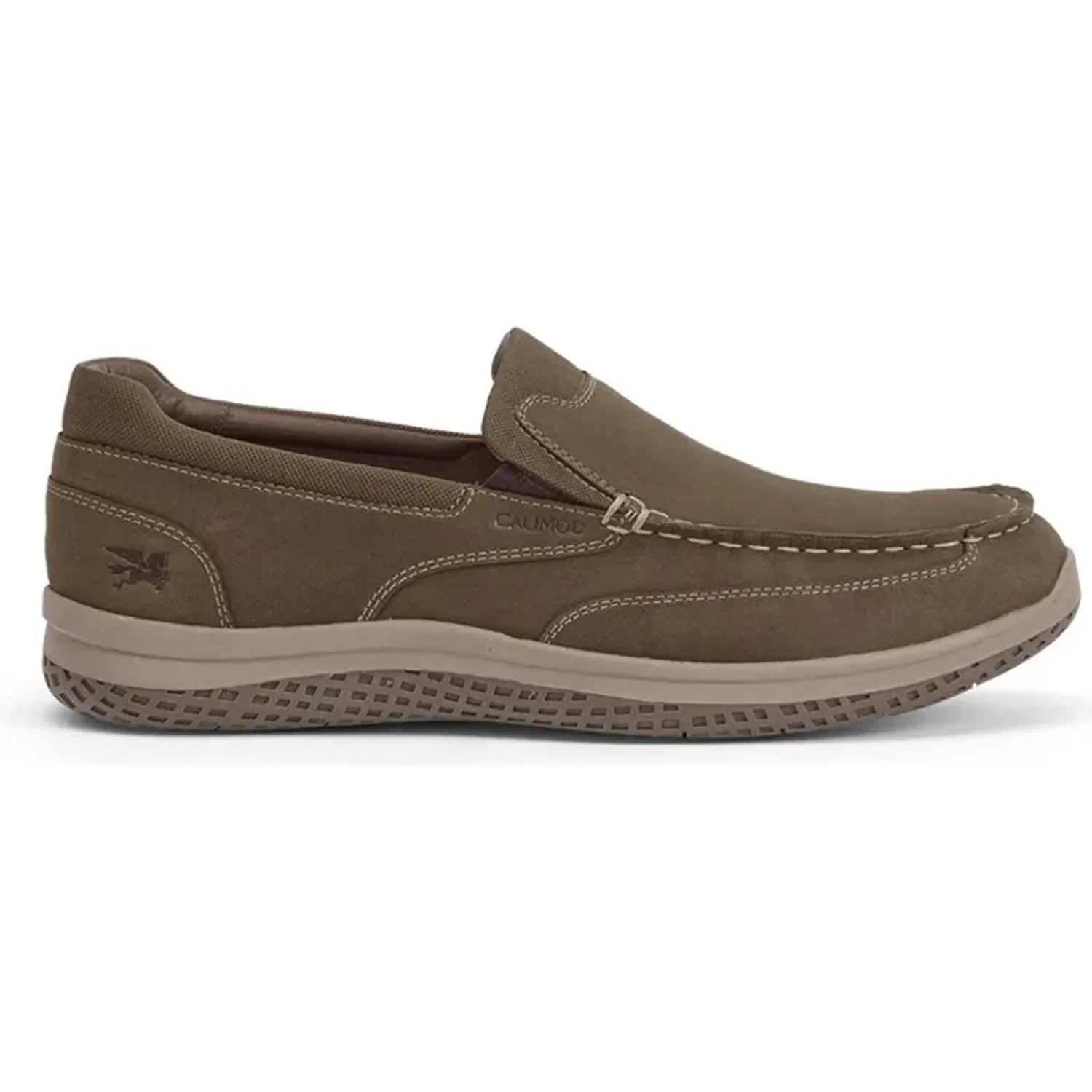 Zapato Calimod Casual Hombre 1cp100 color olivo | Platanitos