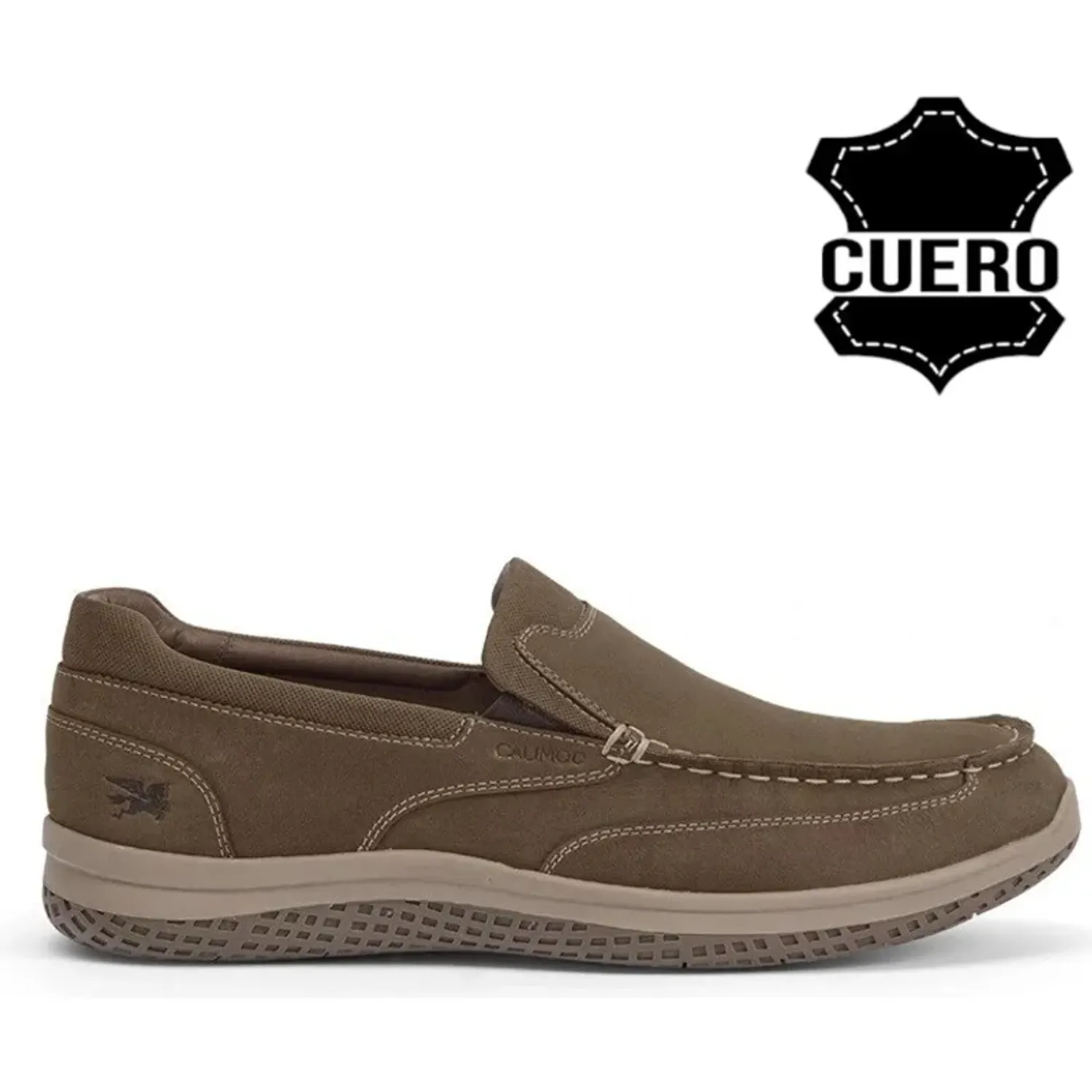 Zapato Calimod Casual Hombre 1cp100 color olivo | Platanitos