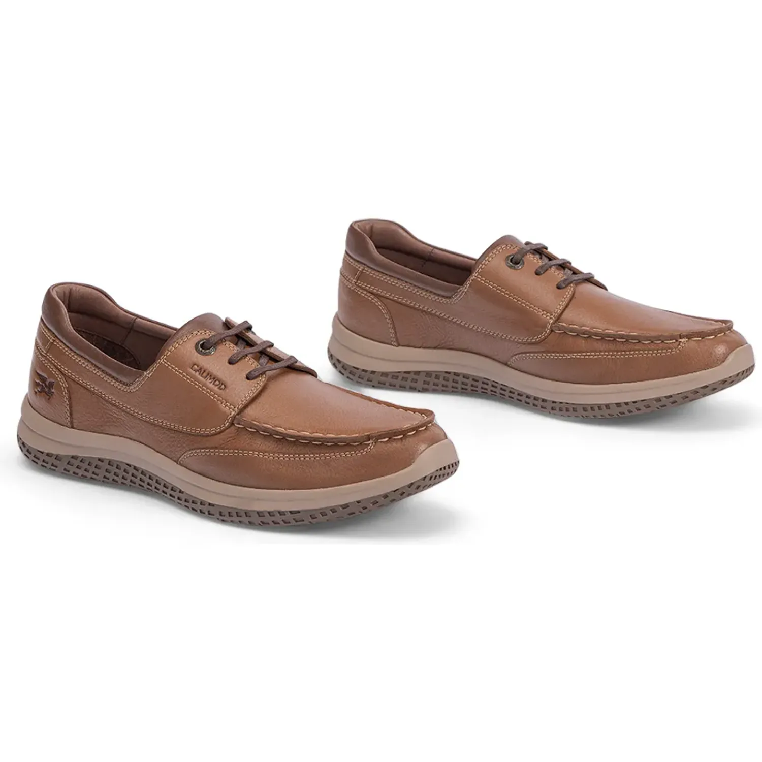 Zapato Calimod Casual Hombre 1cp100 color tan | Platanitos