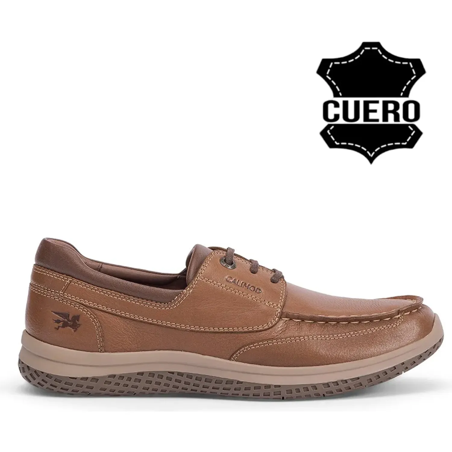 Zapato Calimod Casual Hombre 1cp100 color tan | Platanitos