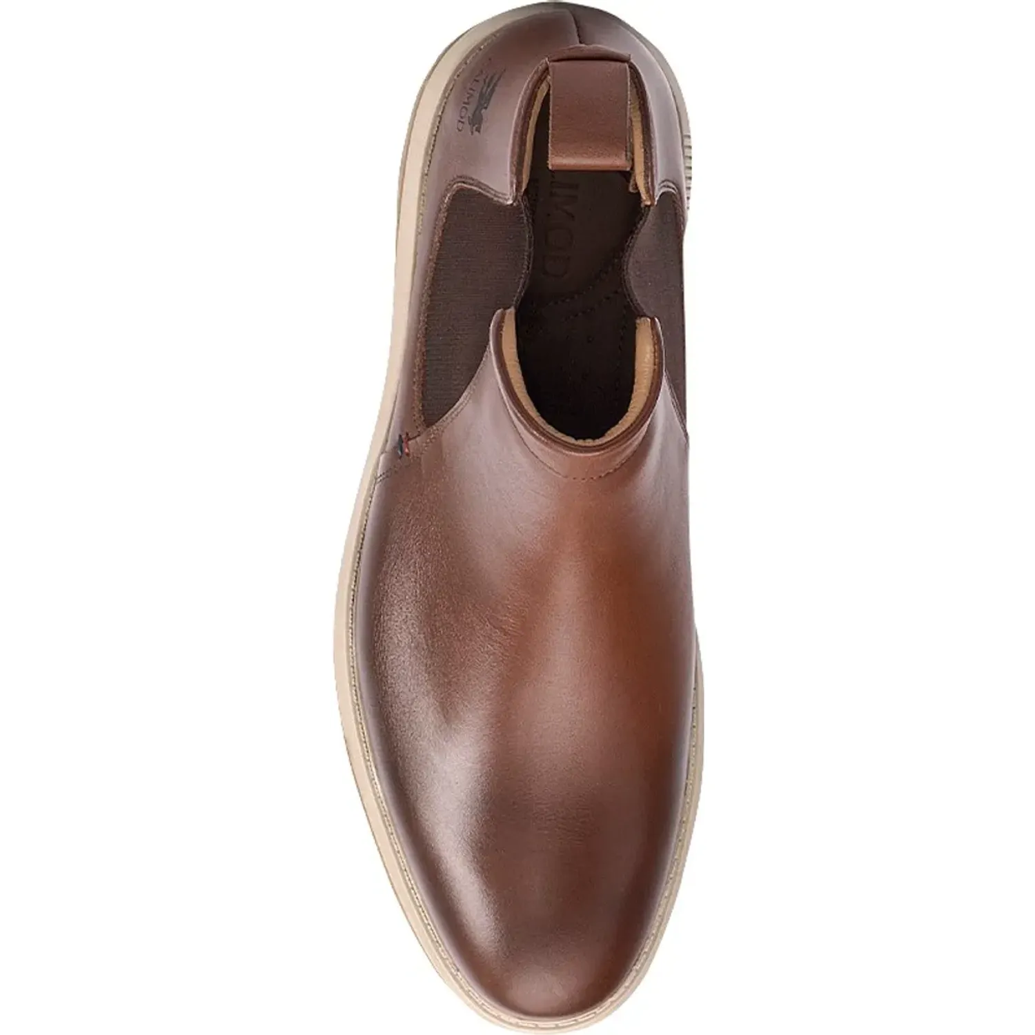 Zapato Calimod Botin Casual Hombre 1cn900 color cogñac | Platanitos
