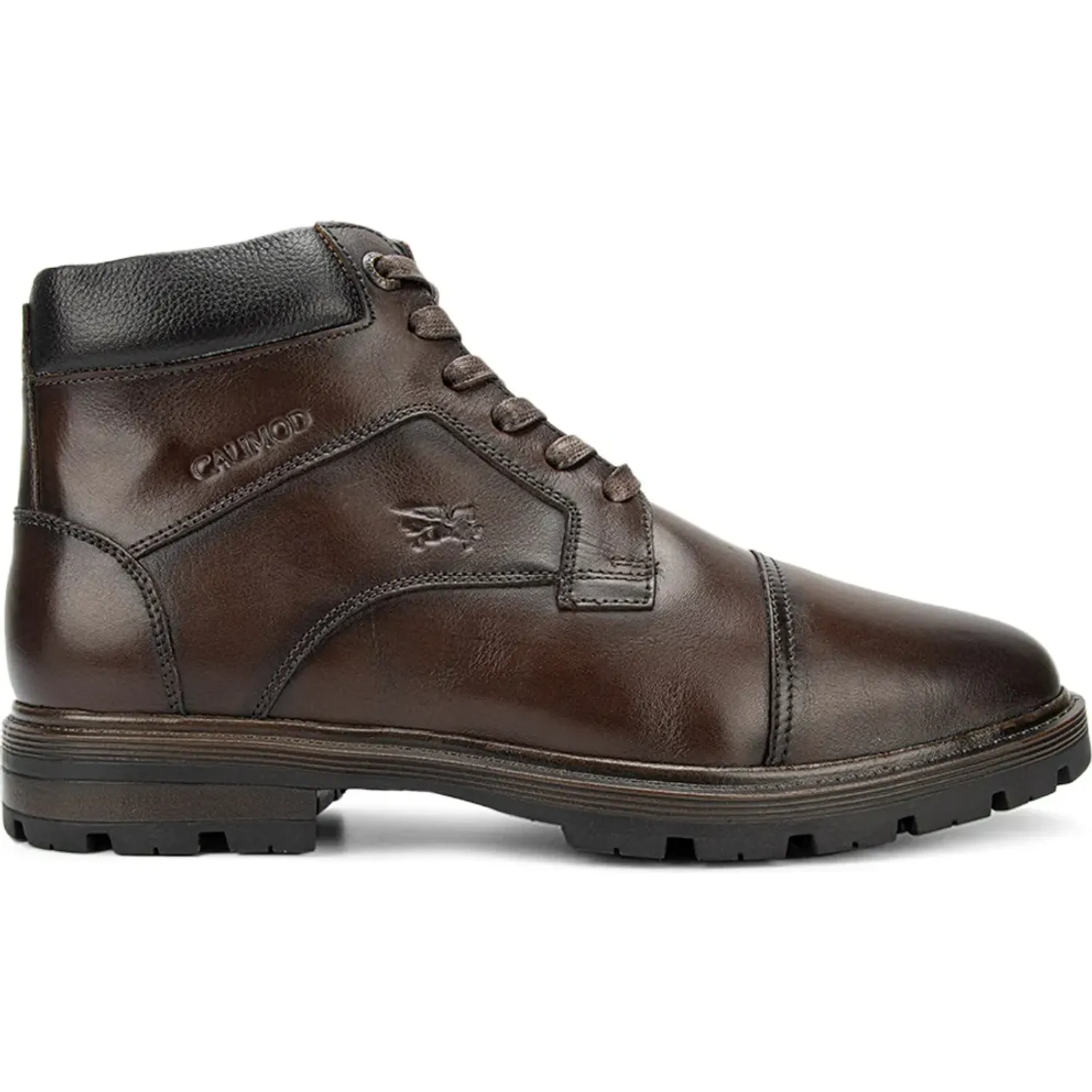 Calimod Zapato Calimod Botin Casual Hombre 1cn800 color caoba | Platanitos