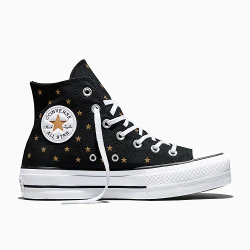 Converse Negro de Mujer modelo Zapatillas Urbanas Mujer Ct As Lift Platform Embroidered Stars negros mujer 2026021221131641989 POLIESTER Caucho
