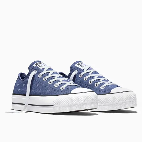 Converse Zapatillas Urbanas Mujer Ct As Lift Platform Embroidered Stars